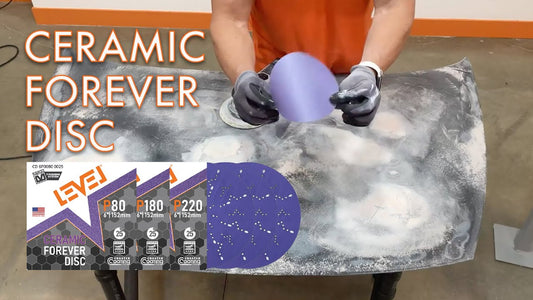 Purple Ceramic Forever Disc Sanding and Primus Prep