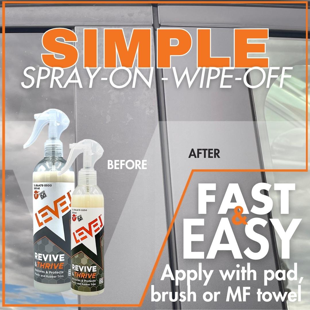 Revive & Thrive Plastic Restorer & Protectant - Interior & Exterior