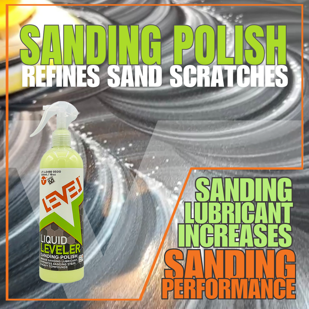 Liquid Leveler, Sanding Polish Level Finish